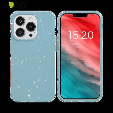 Coque bio iPhone 14 Pro - PROTECT Bleu