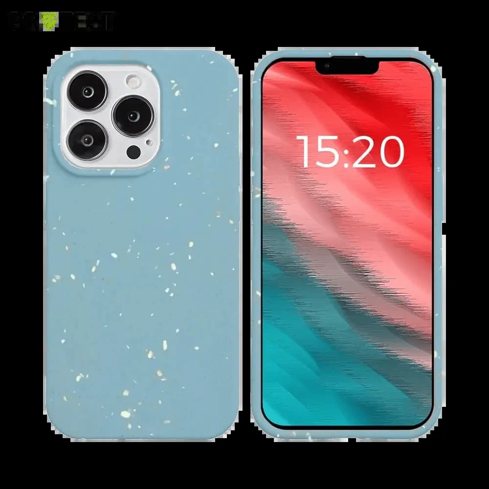 Coque bio iPhone 14 Pro - PROTECT Bleu