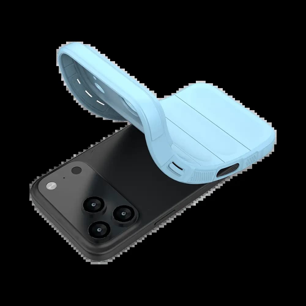 Coque de Protection PROTECT pour Apple iPhone 17 Pro Max Bleu Clair - Vue 3