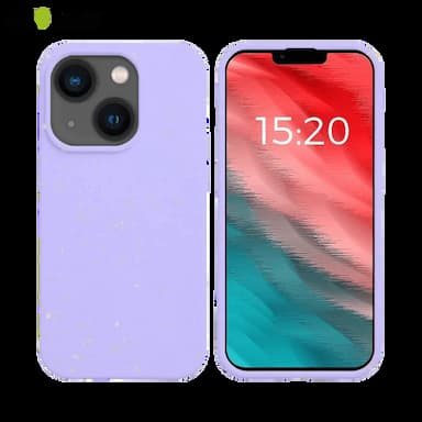 Coque bio iPhone 14 Plus - PROTECT Violet Clair