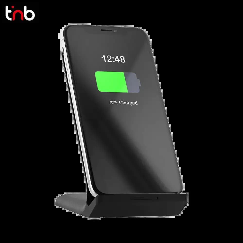Station de Charge Sans Fil T'nb 15W Noir