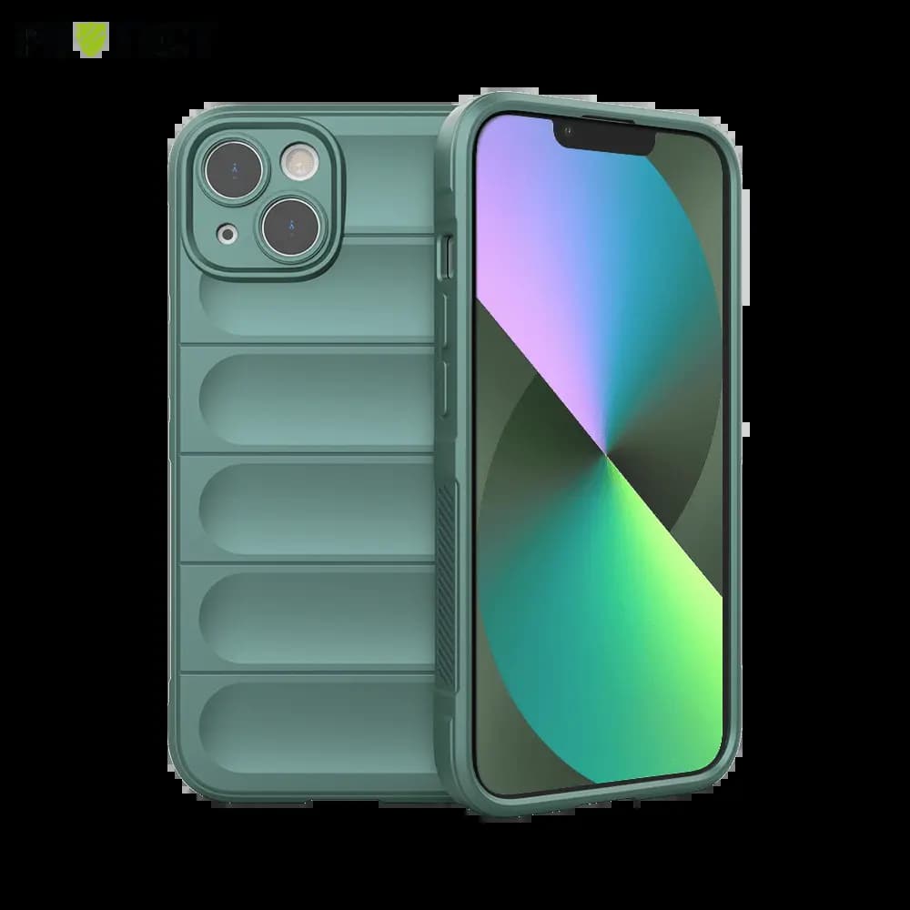 Coque de protection antichoc renforcée iPhone 13 - PROTECT IX008 Vert Foncé