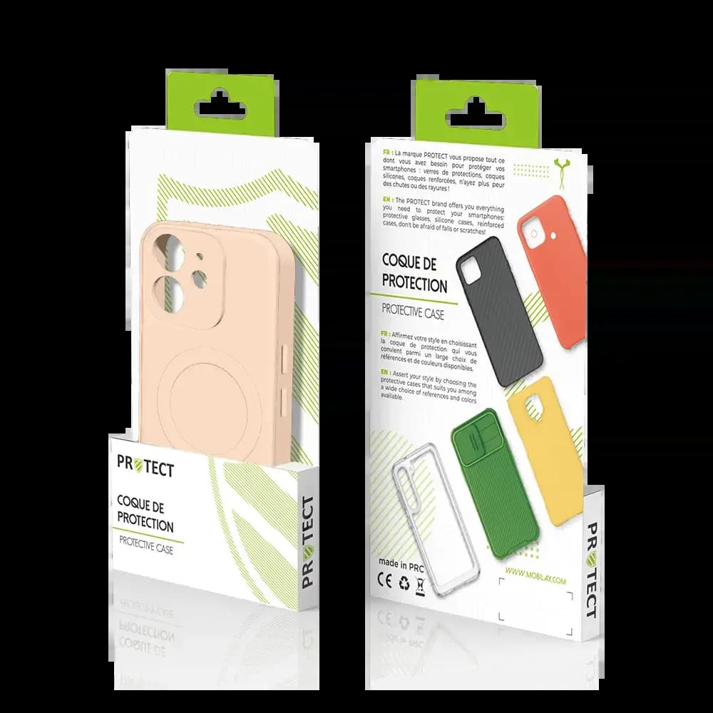 Coque de Protection PROTECT IZ001 pour Apple iPhone 12 MagSafe Rose