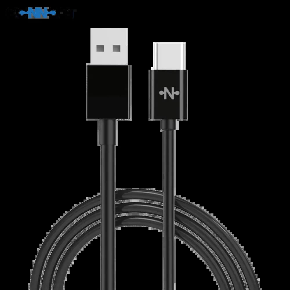 Câble Data USB vers USB-C CONNECT (1m) Noir