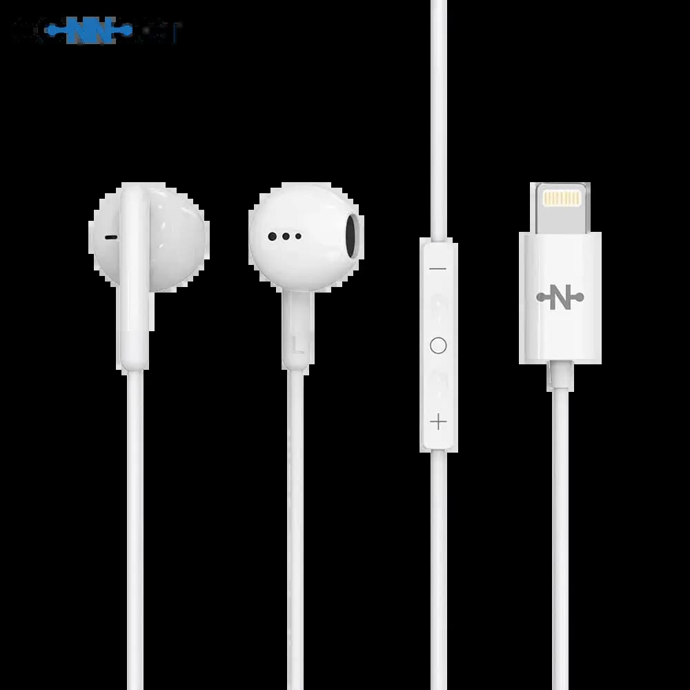 Écouteurs Filaires Lightning CONNECT Blanc