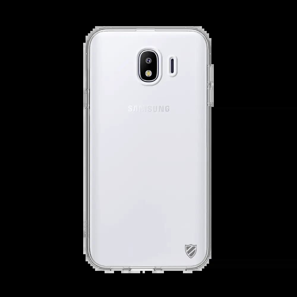 Coque Silicone PROTECT pour Samsung Galaxy J4 2018 J400 Transparent - Vue 2