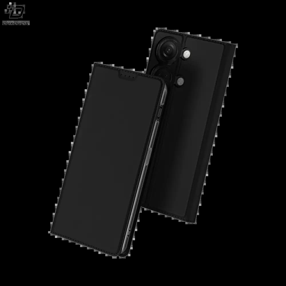 Housse folio OnePlus Nord 3 5G porte-carte - Dux Ducis Skin Pro Noir