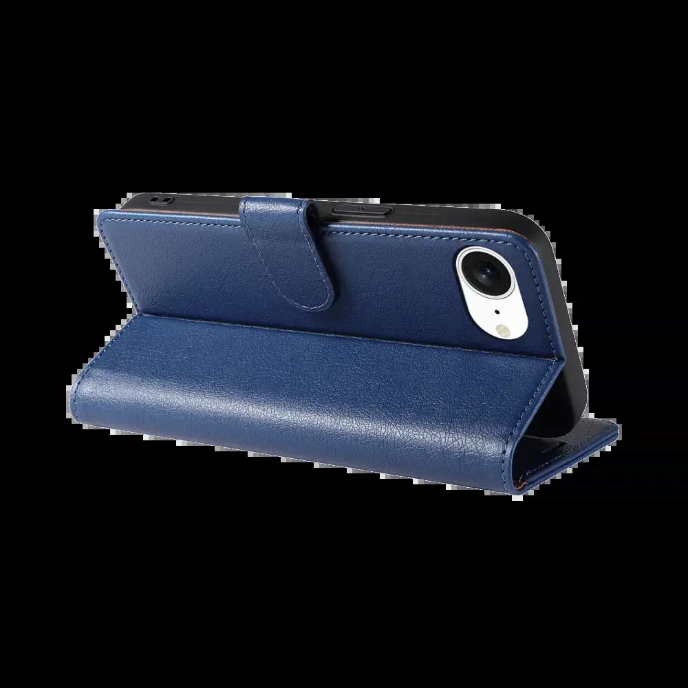 Housse folio anti-RFID iPhone 16e / 17e - PROTECT IP011 Bleu Marine