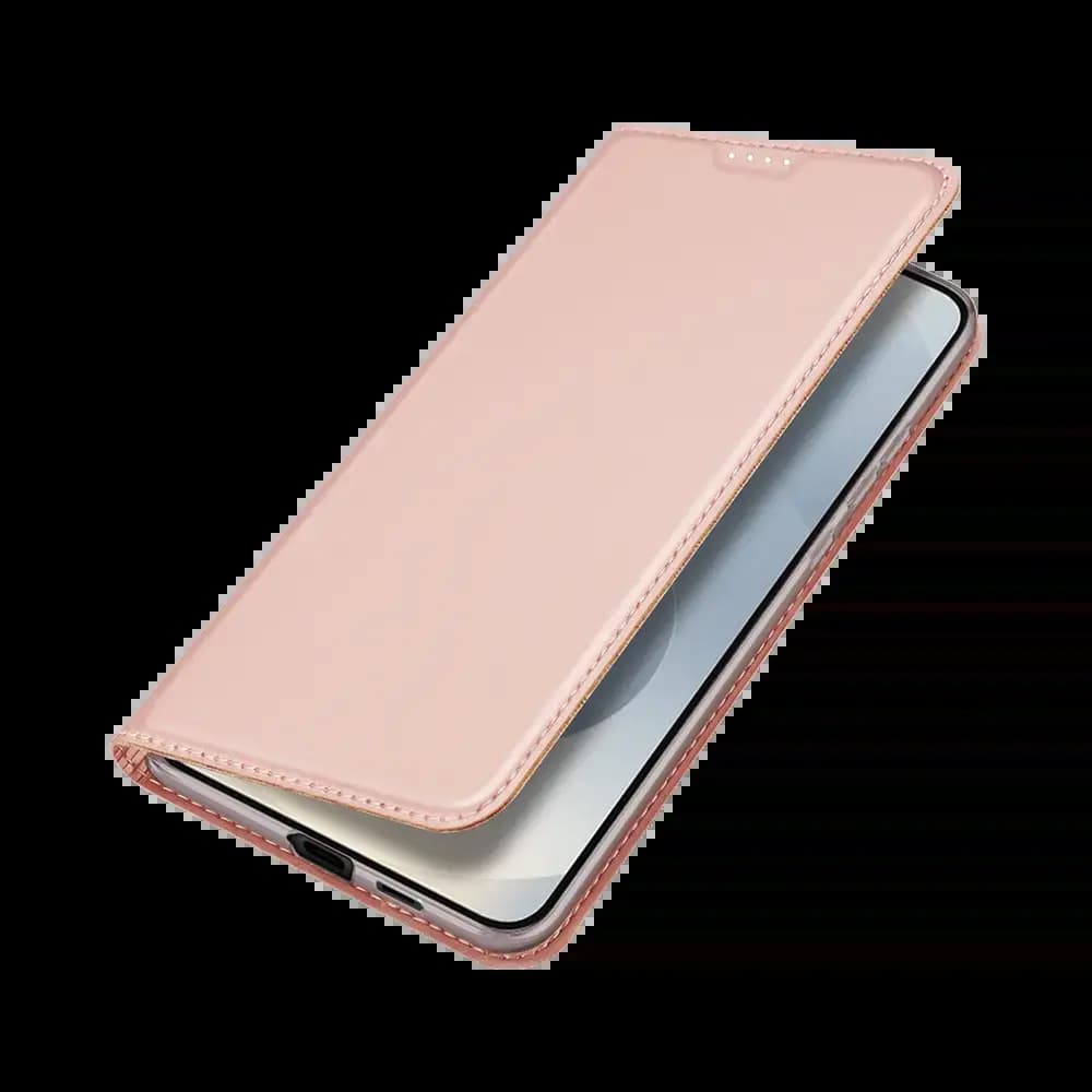 Housse folio Samsung Galaxy S25 porte-carte – Dux Ducis Skin Pro bleu - Vue 3