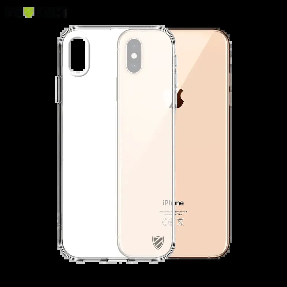 Coque antichoc renforcée transparente iPhone XS Max - silicone PROTECT