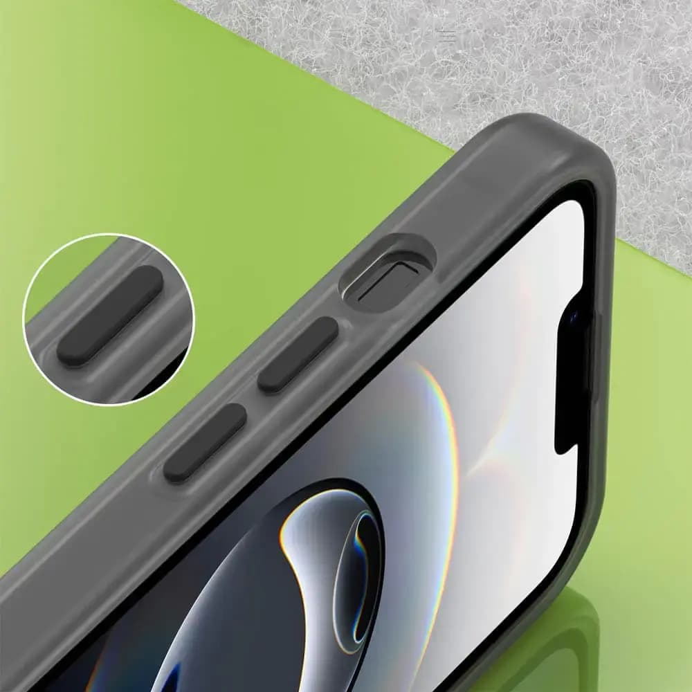 Coque MagSafe iPhone 16e / iPhone 17e bi-matière – PROTECT MF-006 Noir
