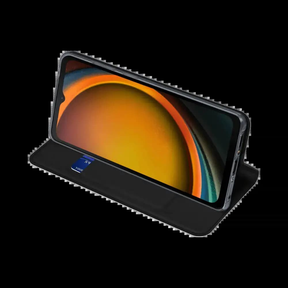 Housse folio Samsung Galaxy Xcover 7 porte-carte - Dux Ducis Skin Pro Noir