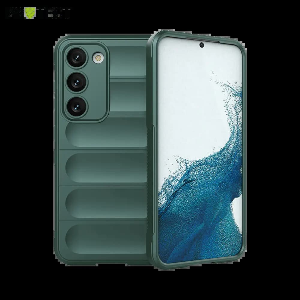 Coque de protection antichoc renforcée Samsung Galaxy S23 5G - PROTECT IX008 Vert Foncé
