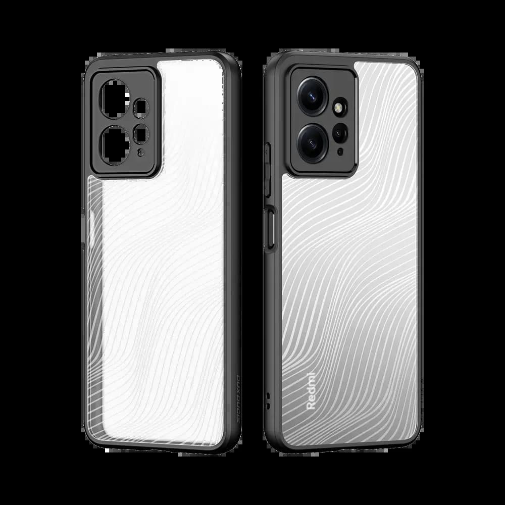 Coque Xiaomi Redmi Note 12 4G anti-chocs finition mate - Dux Ducis Aimo Noir