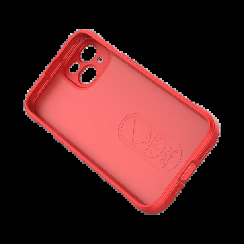 Coque de protection antichoc renforcée iPhone 13 - PROTECT IX008 Rouge - Vue 4