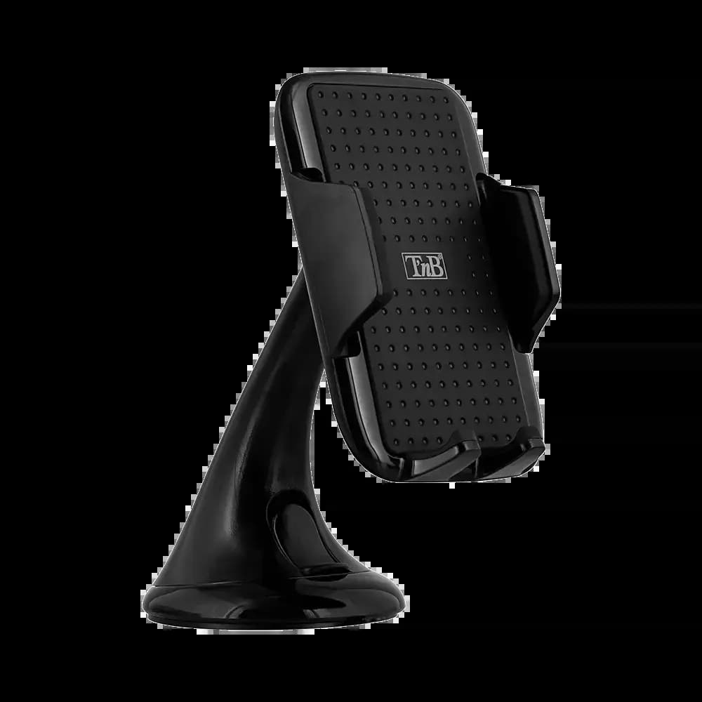 Support smartphone pour voiture fixation pare-brise T'nb Noir