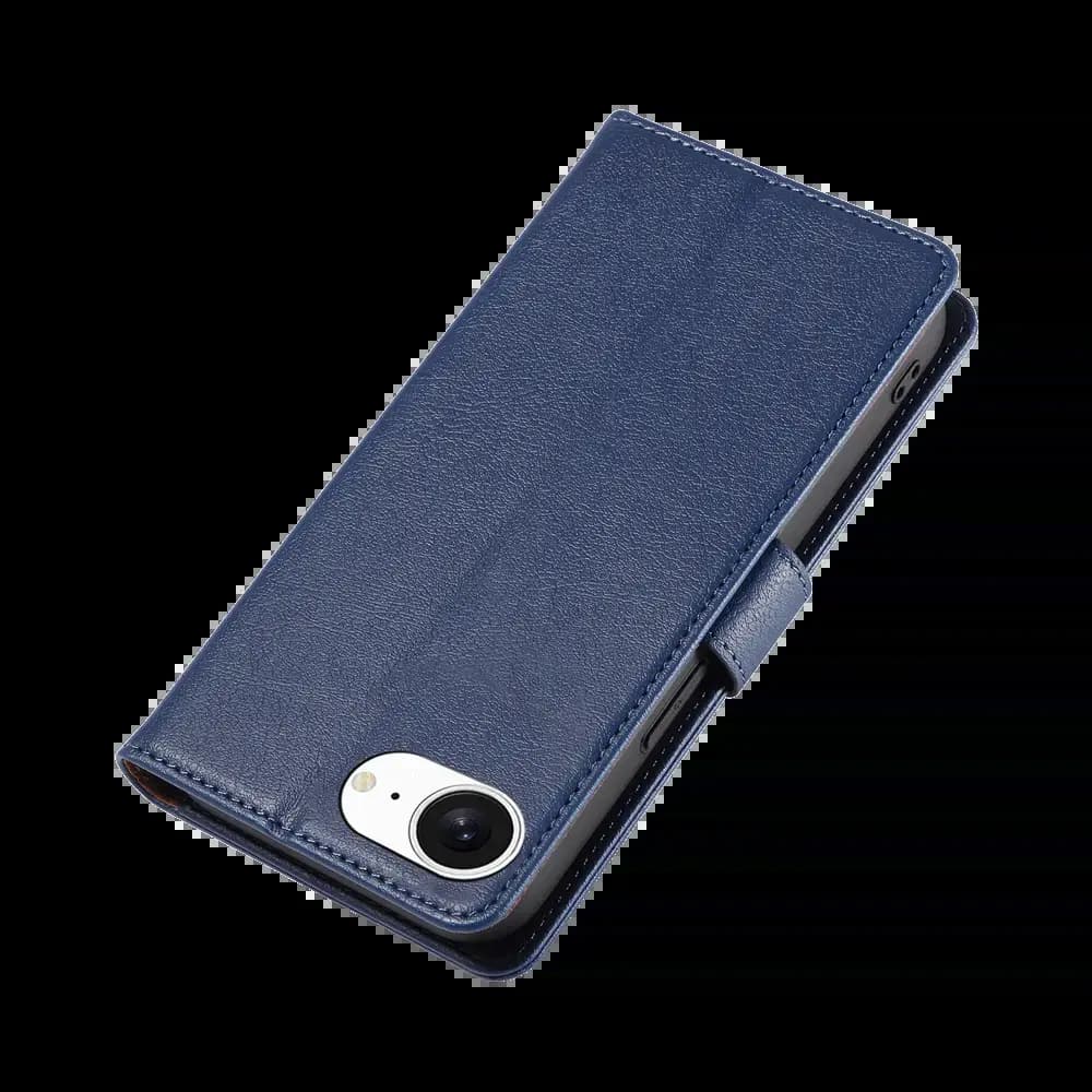 Housse folio anti-RFID iPhone 16e / 17e - PROTECT IP011 Bleu Marine