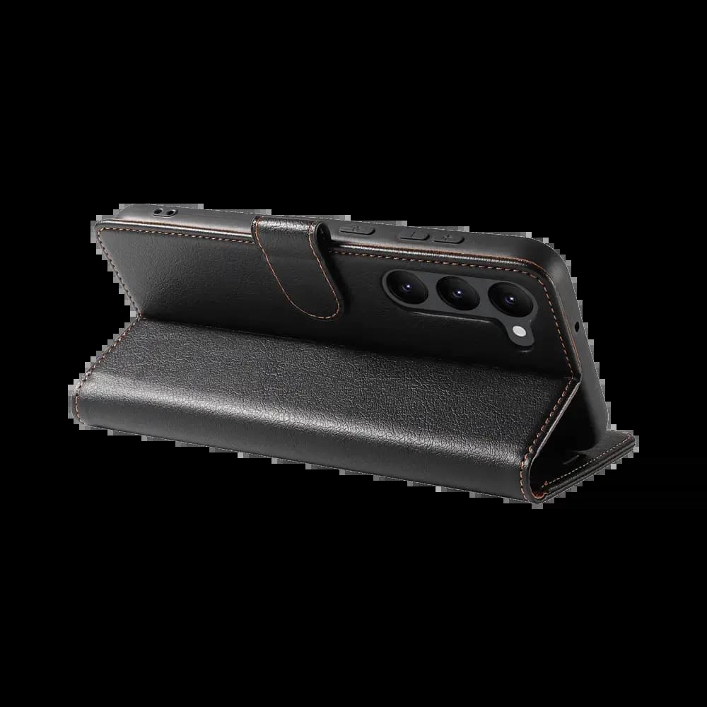 Housse folio anti-RFID Samsung Galaxy S23 5G – PROTECT IP011 Noir