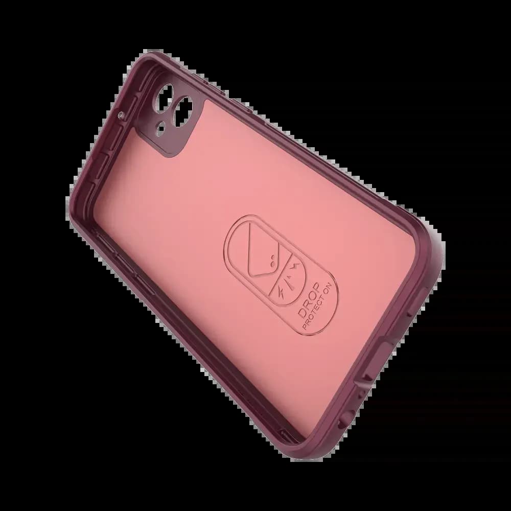 Coque de protection antichoc renforcée Samsung Galaxy A04e - PROTECT IX008 Prune - Vue 4