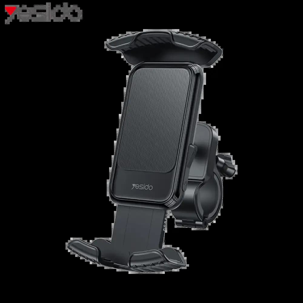 Support pour smartphone 2 en 1 pour vélo & moto Yesido C249 - Noir