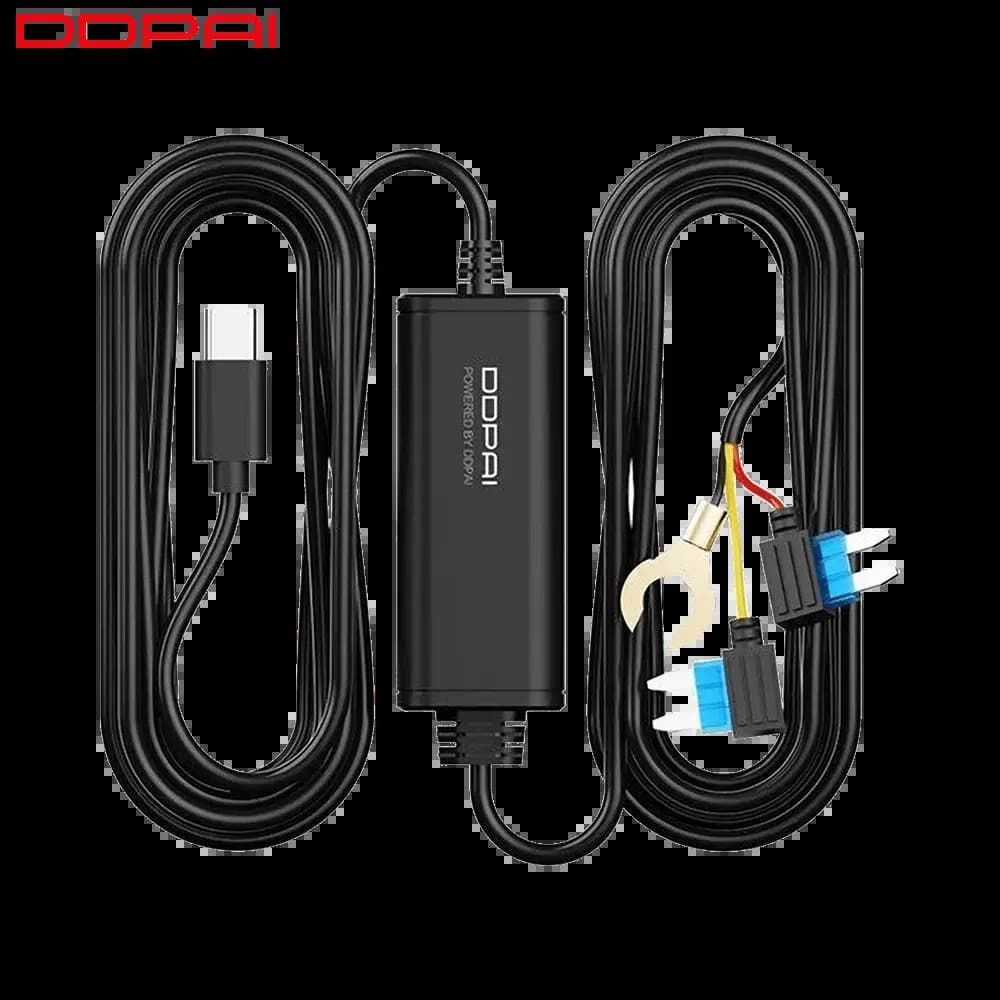 Kit de câblage Dascham DDPAI surveillance parking 24h/24 USB-C 2eme génération