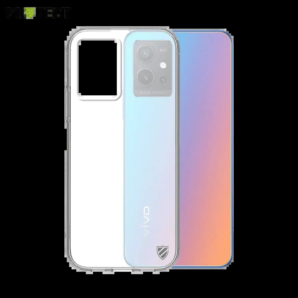 Coque silicone Vivo Y55 5G PROTECT - Transparent