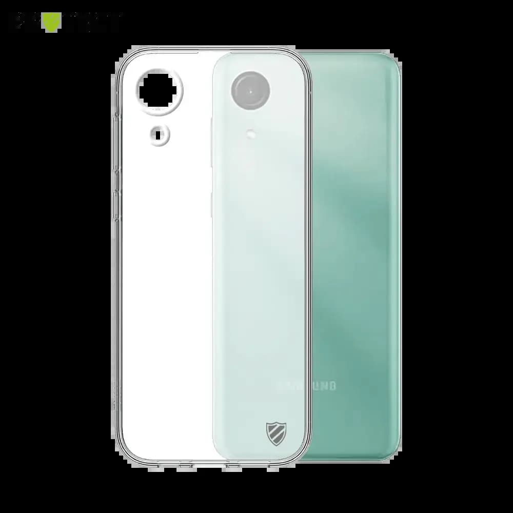 Coque silicone Samsung Galaxy A03 Core PROTECT - Transparent