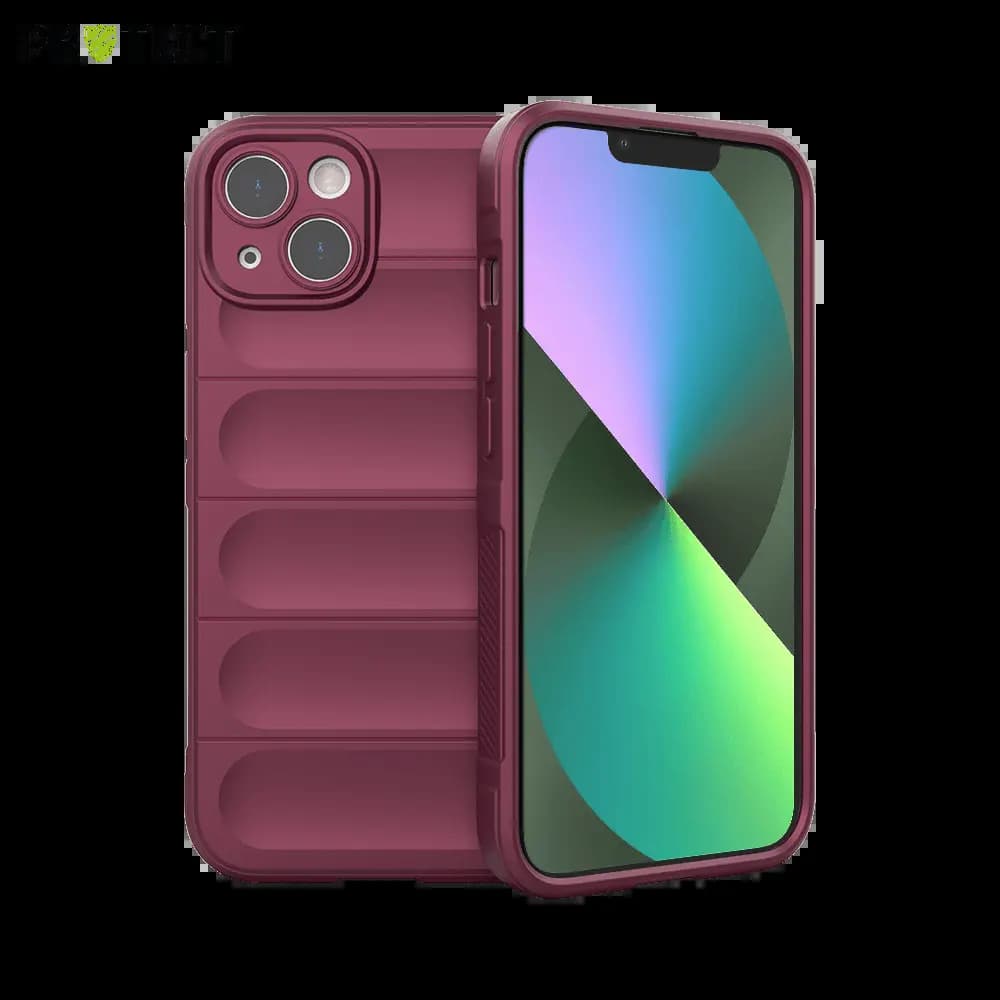 Coque de protection antichoc renforcée iPhone 13 - PROTECT IX008 Prune 