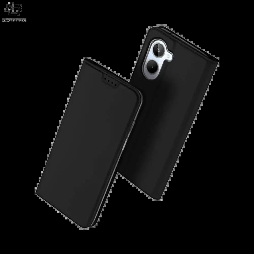 Housse folio Realme 10 4G porte-carte - Dux Ducis Skin Pro Noir