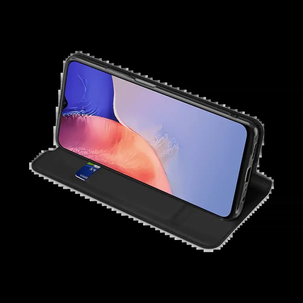 Housse folio Vivo Y01 porte-carte - Dux Ducis Skin Pro Noir
