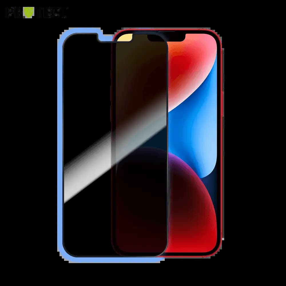 Verre trempé anti-espions iPhone 13 Pro Max / 14 Plus protection écran 9H - PROTECT Transparent