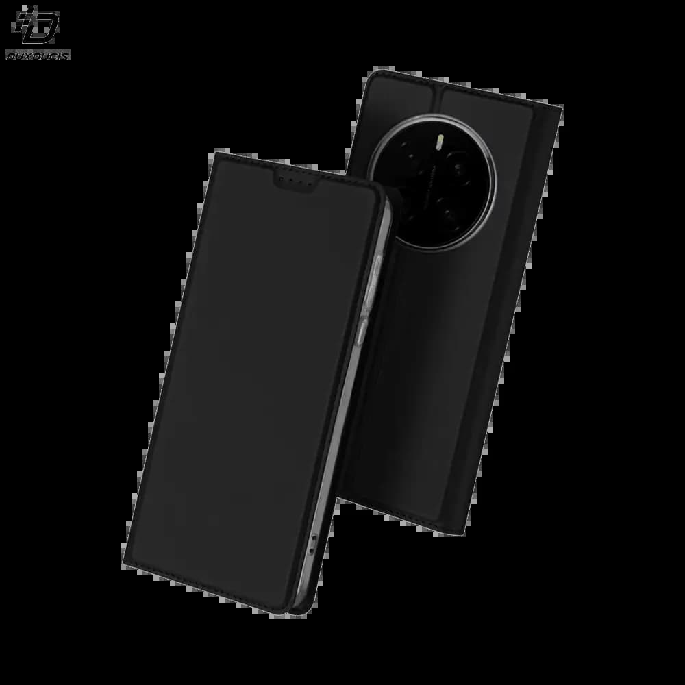 Housse folio Honor Magic 7 Pro porte-carte - Dux Ducis Skin Pro Noir