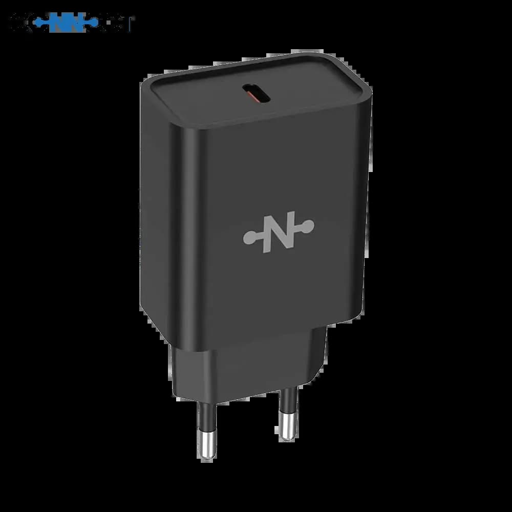 Chargeur secteur USB-C 25W - CONNECT Noir