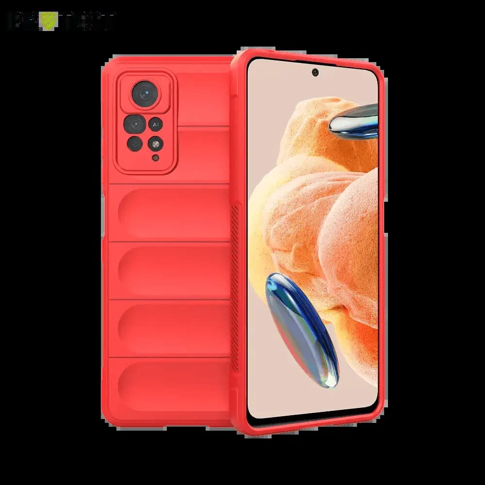 Coque de protection Xiaomi Redmi Note 12 Pro 4G antichoc renforcée - PROTECT IX008 Rouge