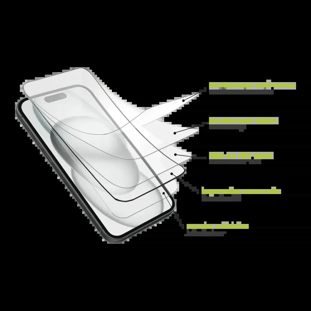 Film de protection extrême 7H – Samsung Galaxy A26 5G – PROTECT Transparent - Vue 2