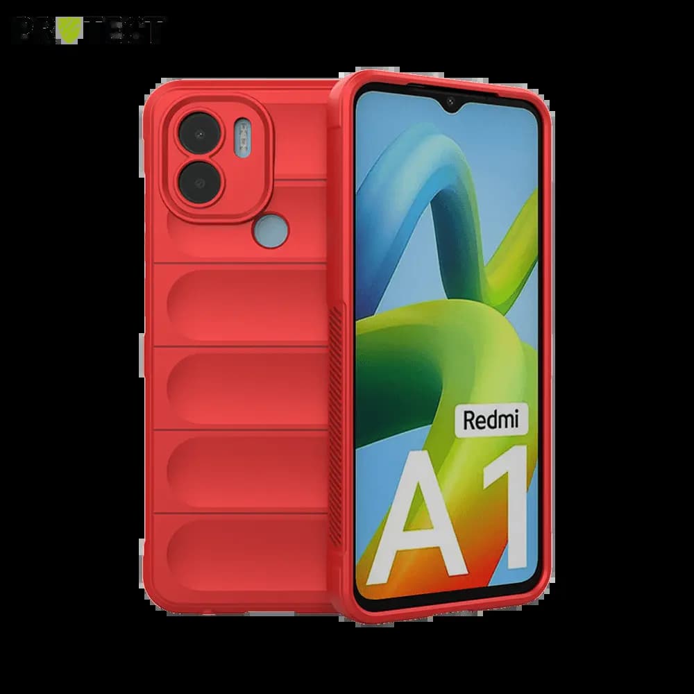 Coque de protection antichoc renforcée Xiaomi Redmi A1+ - PROTECT IX008 Rouge