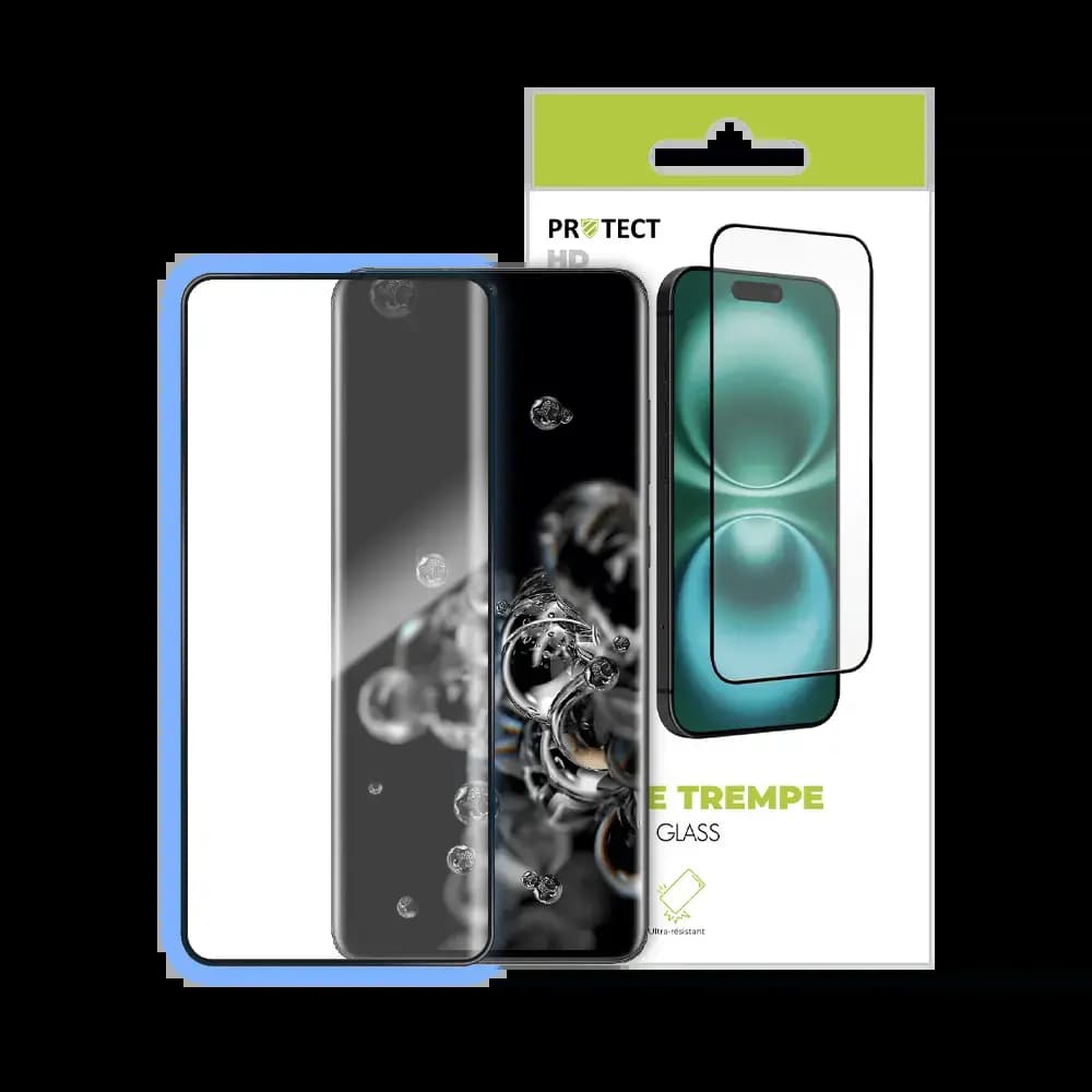 Verre trempé HD Samsung Galaxy S20 Ultra protection écran 9H - PROTECT Transparent - Vue 2