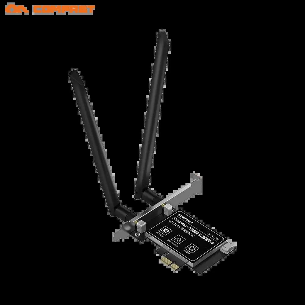 Carte WiFi PCI-E Comfast + Bluetooth (2974 Mbps)