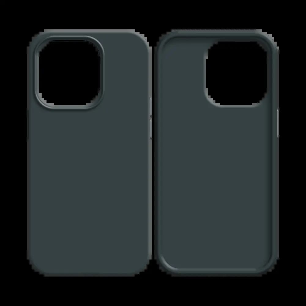 Coque silicone iPhone 12 mini - Noir