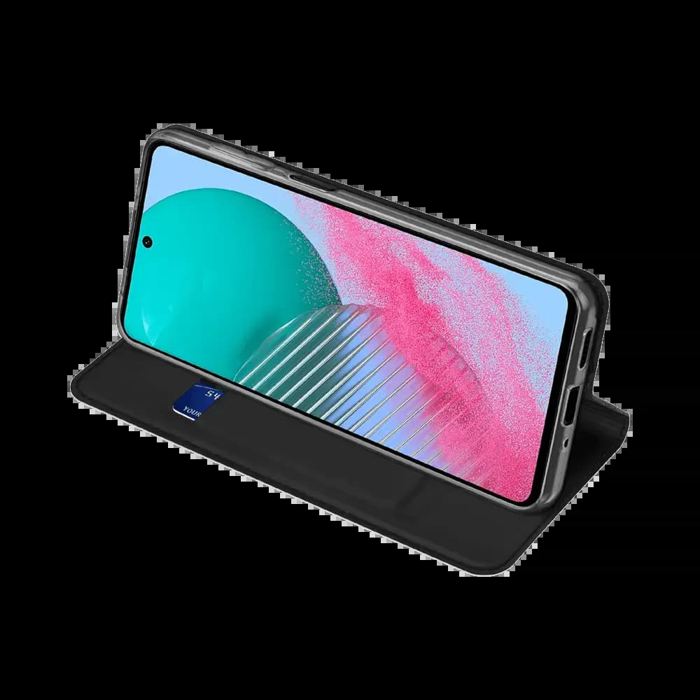 Housse folio Samsung Galaxy M54 5G porte-carte - Dux Ducis Skin Pro Noir