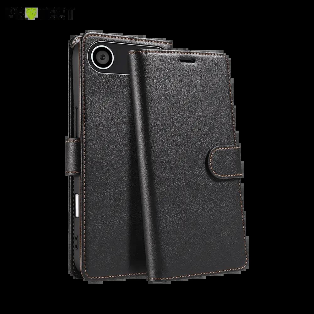 Housse folio anti-RFID iPhone Air – PROTECT IP011 Noir
