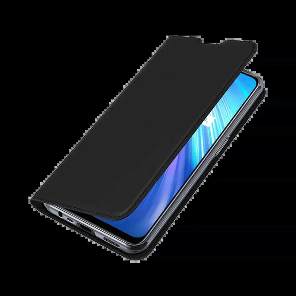 Housse folio Realme 6 porte-carte - Dux Ducis Skin Pro Noir