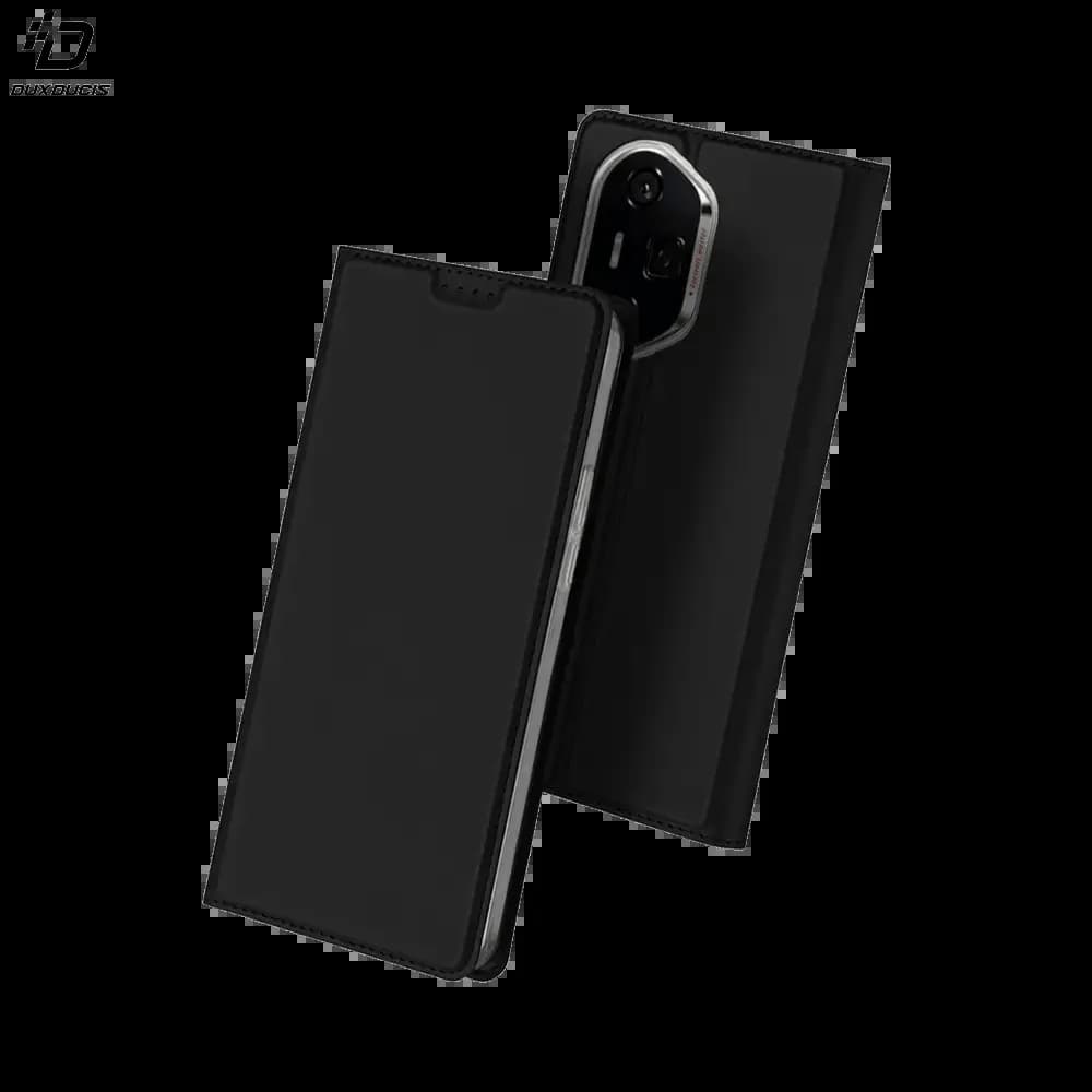 Housse folio Honor 300 Pro / 300 Ultra porte-carte - Dux Ducis Skin Pro Noir
