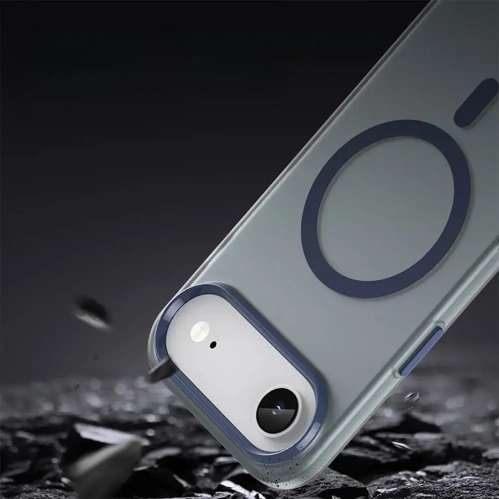 Coque MagSafe bi-matière iPhone Air - PROTECT MF-006 Noir
