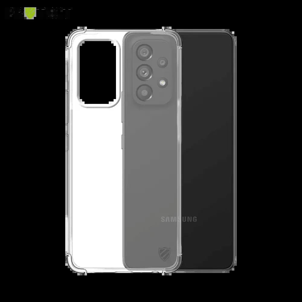 Coque antichoc renforcée transparente Samsung Galaxy A53 5G - silicone PROTECT