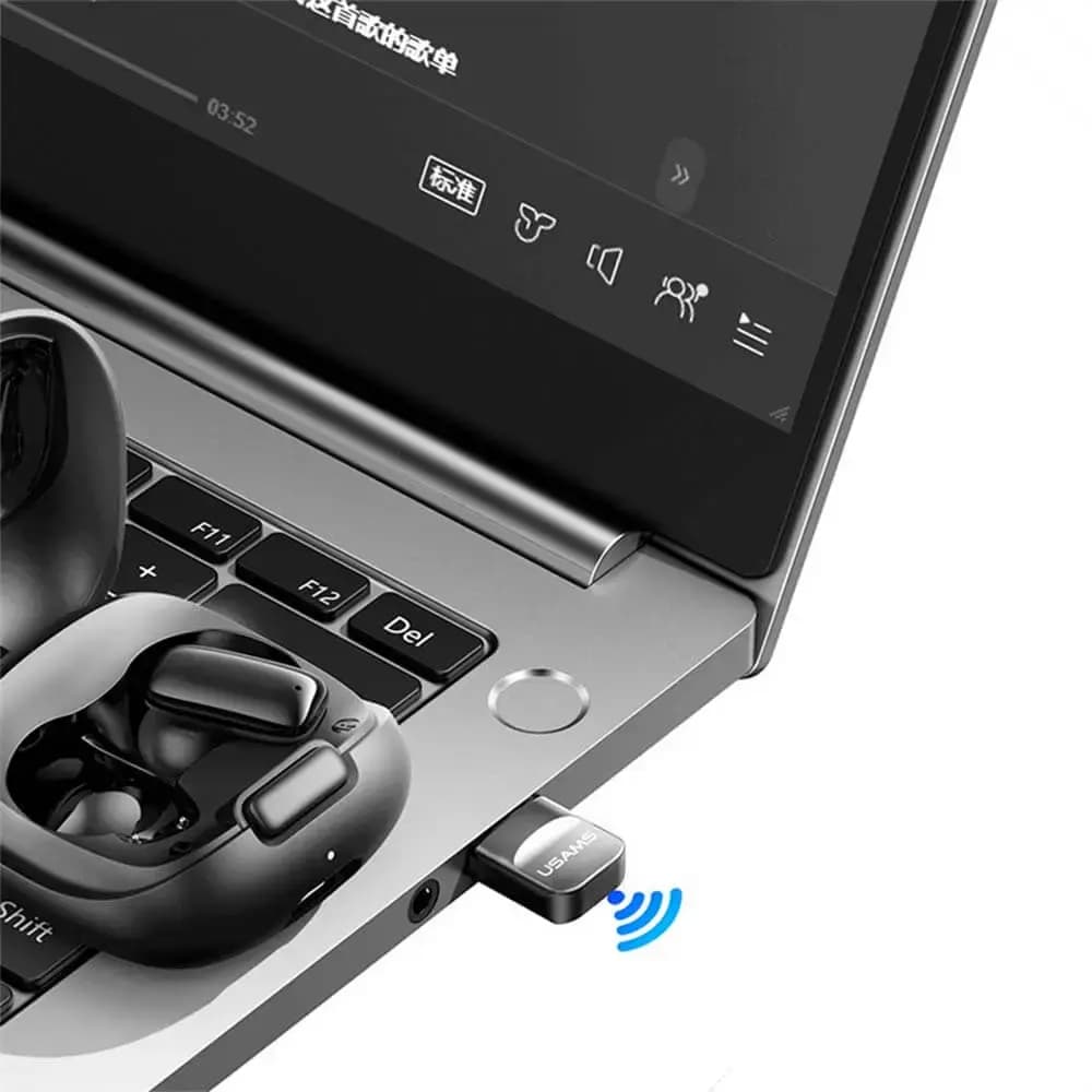 Adaptateur clé USB Bluetooth 5.1 - Usams ZB321 Noir