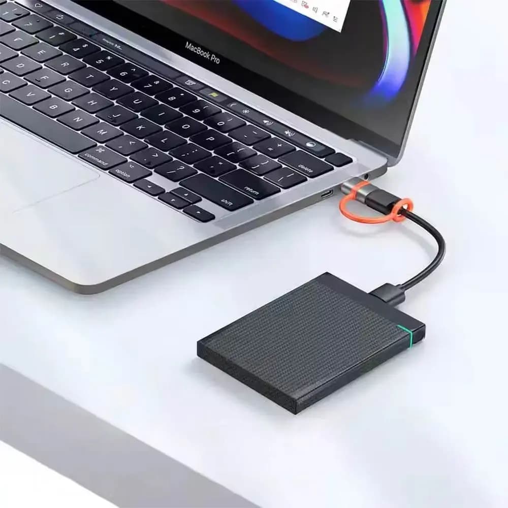 Adaptateur OTG USB femelle vers USB-C mâle Mcdodo OT-3810 Noir