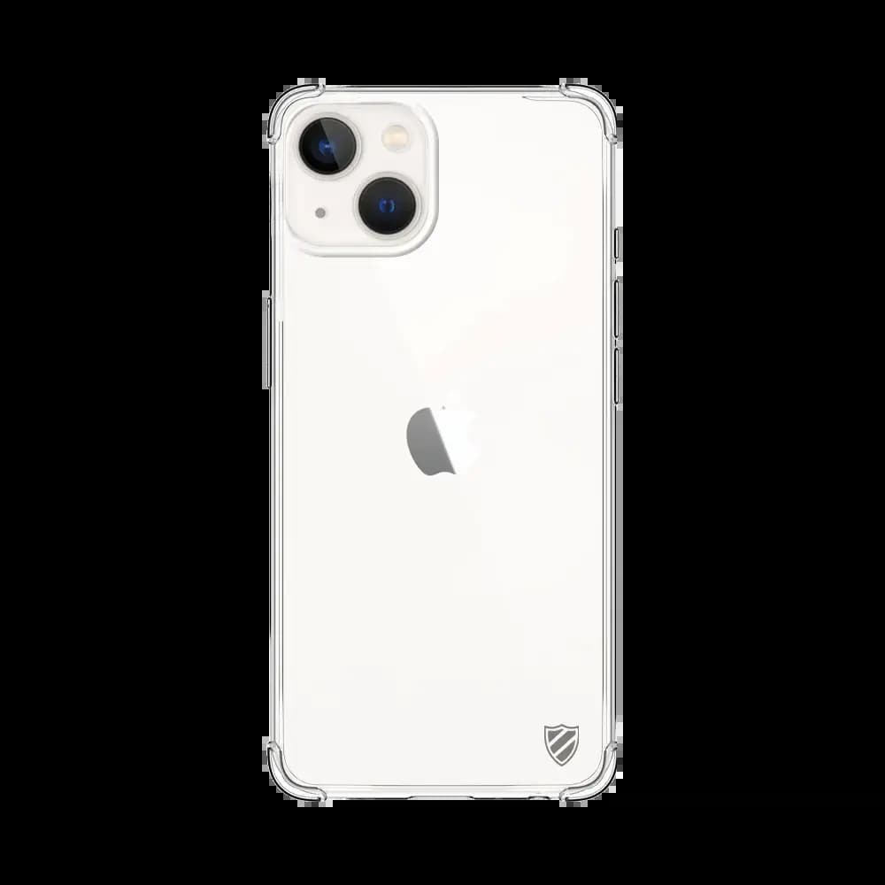 Coque antichoc renforcée transparente iPhone 13 - silicone PROTECT