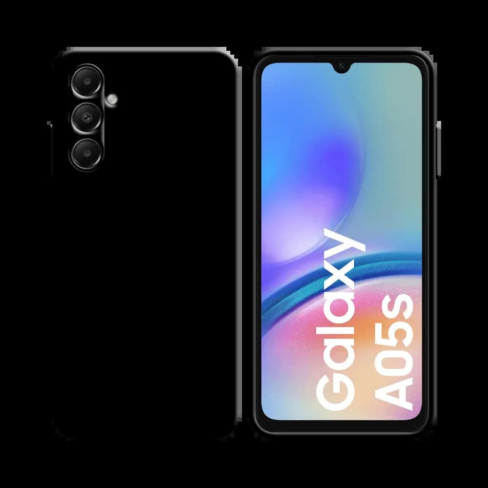 Coque silicone Samsung Galaxy A05s - Noir