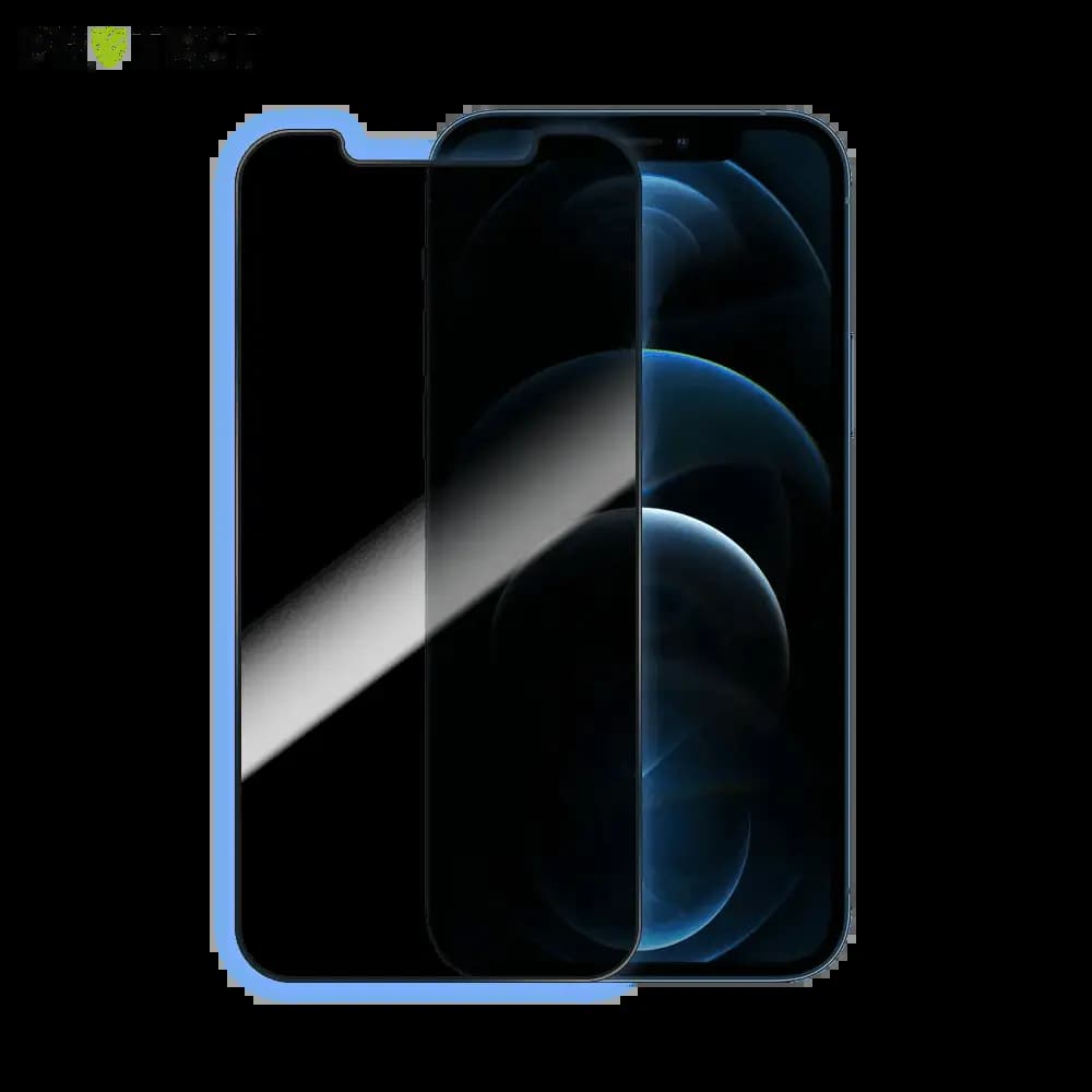 Verre trempé anti-espions iPhone 12 / 12 Pro protection écran 9H - PROTECT Transparent